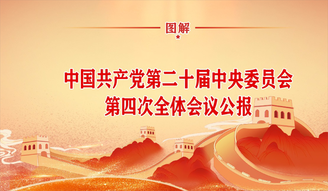 图解党的二十届四中全会公报